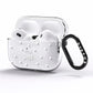 Personalised Mrs with Hearts AirPods Pro Clear Case Side Image