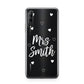 Personalised Mrs with Hearts Huawei P Smart Pro 2019