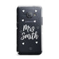 Personalised Mrs with Hearts Samsung Galaxy J1 2016 Case