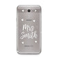 Personalised Mrs with Hearts Samsung Galaxy J7 2017 Case
