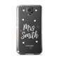 Personalised Mrs with Hearts Samsung Galaxy S5 Case
