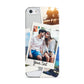 Personalised Multi Photo White Border Apple iPhone 5 Case