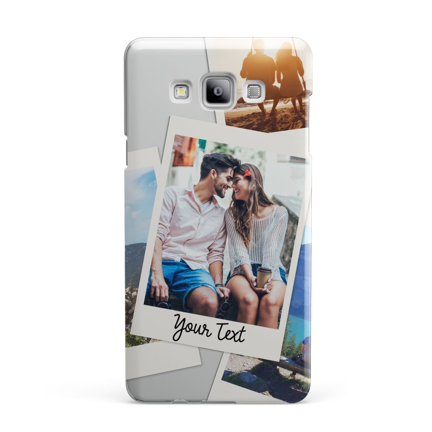 Personalised Multi Photo White Border Samsung Galaxy A7 2015 Case