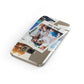 Personalised Multi Photo White Border Samsung Galaxy Case Front Close Up