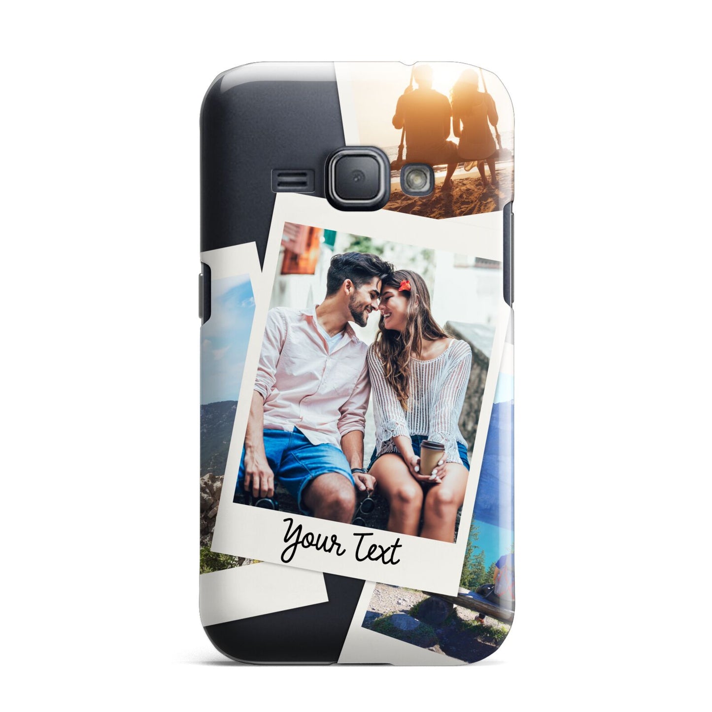 Personalised Multi Photo White Border Samsung Galaxy J1 2016 Case
