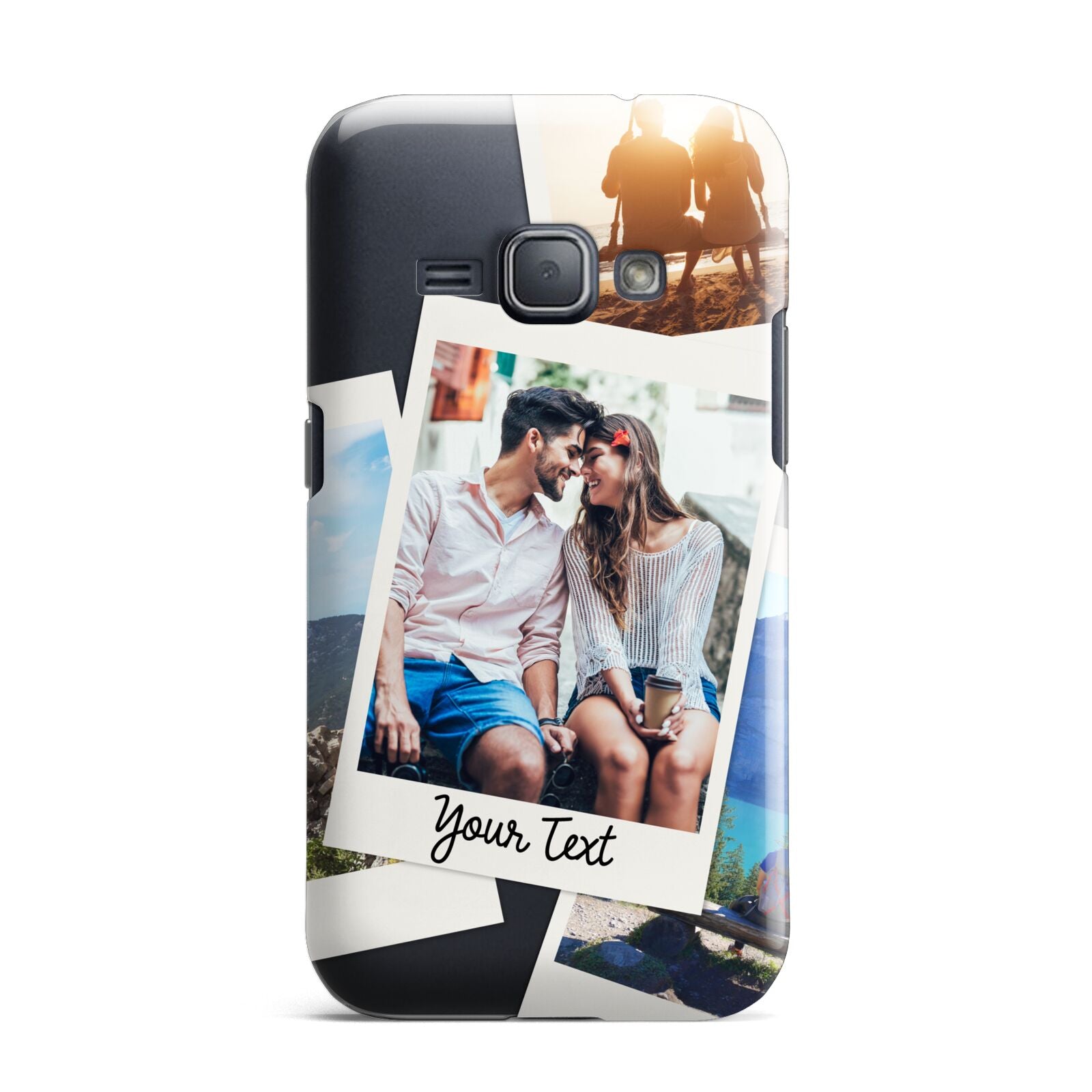 Personalised Multi Photo White Border Samsung Galaxy J1 2016 Case