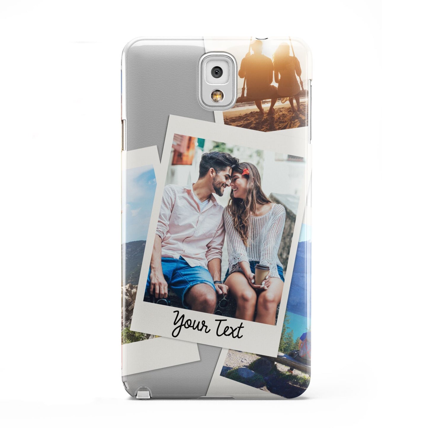 Personalised Multi Photo White Border Samsung Galaxy Note 3 Case