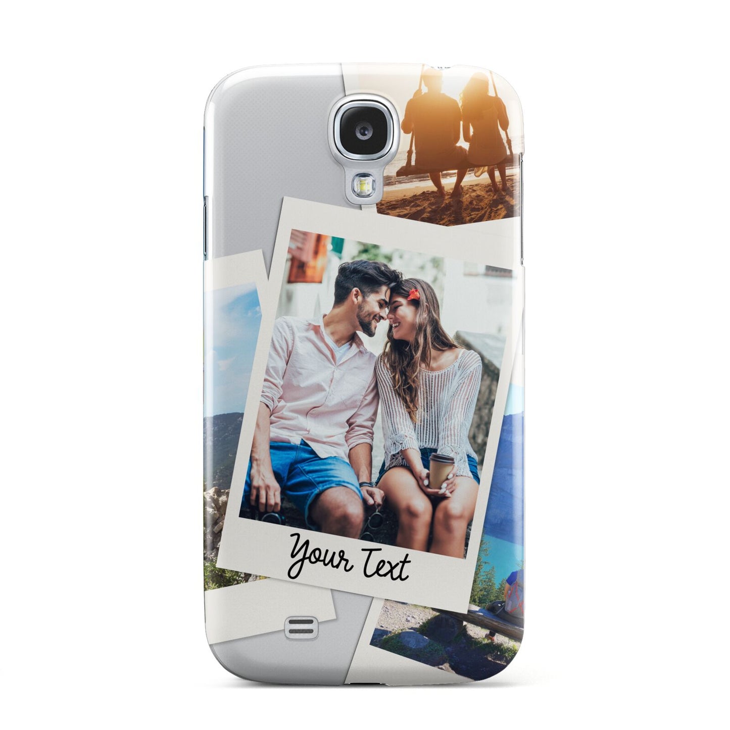 Personalised Multi Photo White Border Samsung Galaxy S4 Case