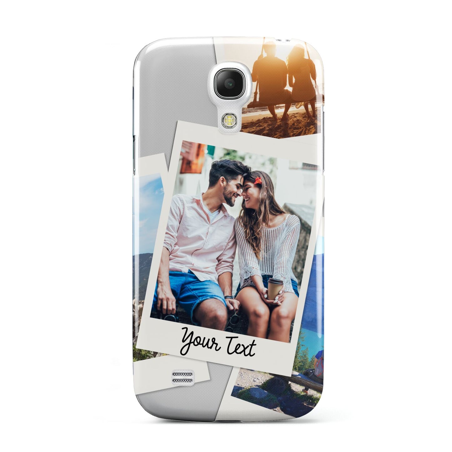 Personalised Multi Photo White Border Samsung Galaxy S4 Mini Case