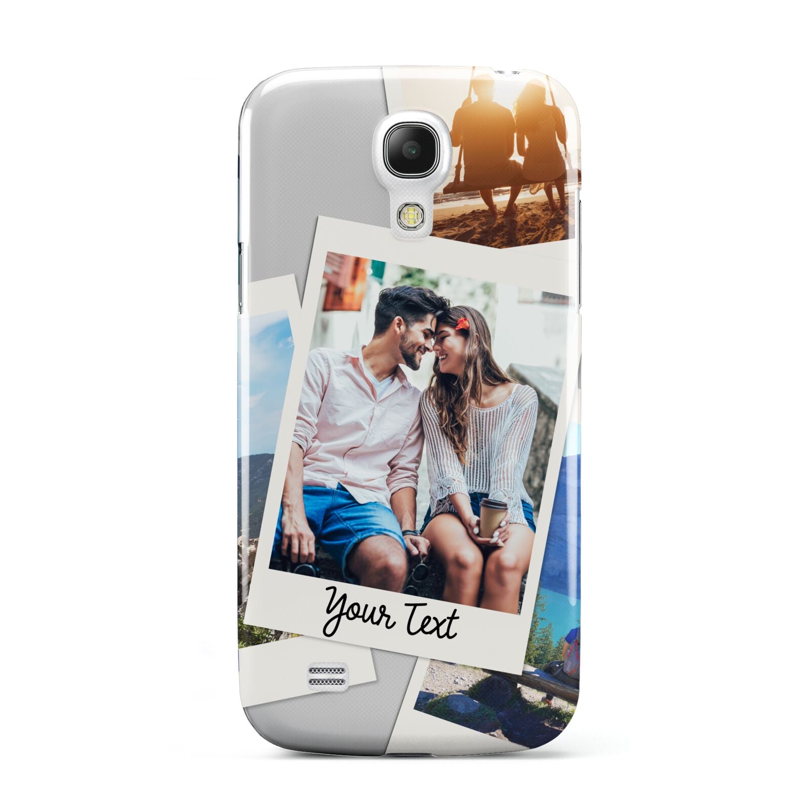 Personalised Multi Photo White Border Samsung Galaxy S4 Mini Case