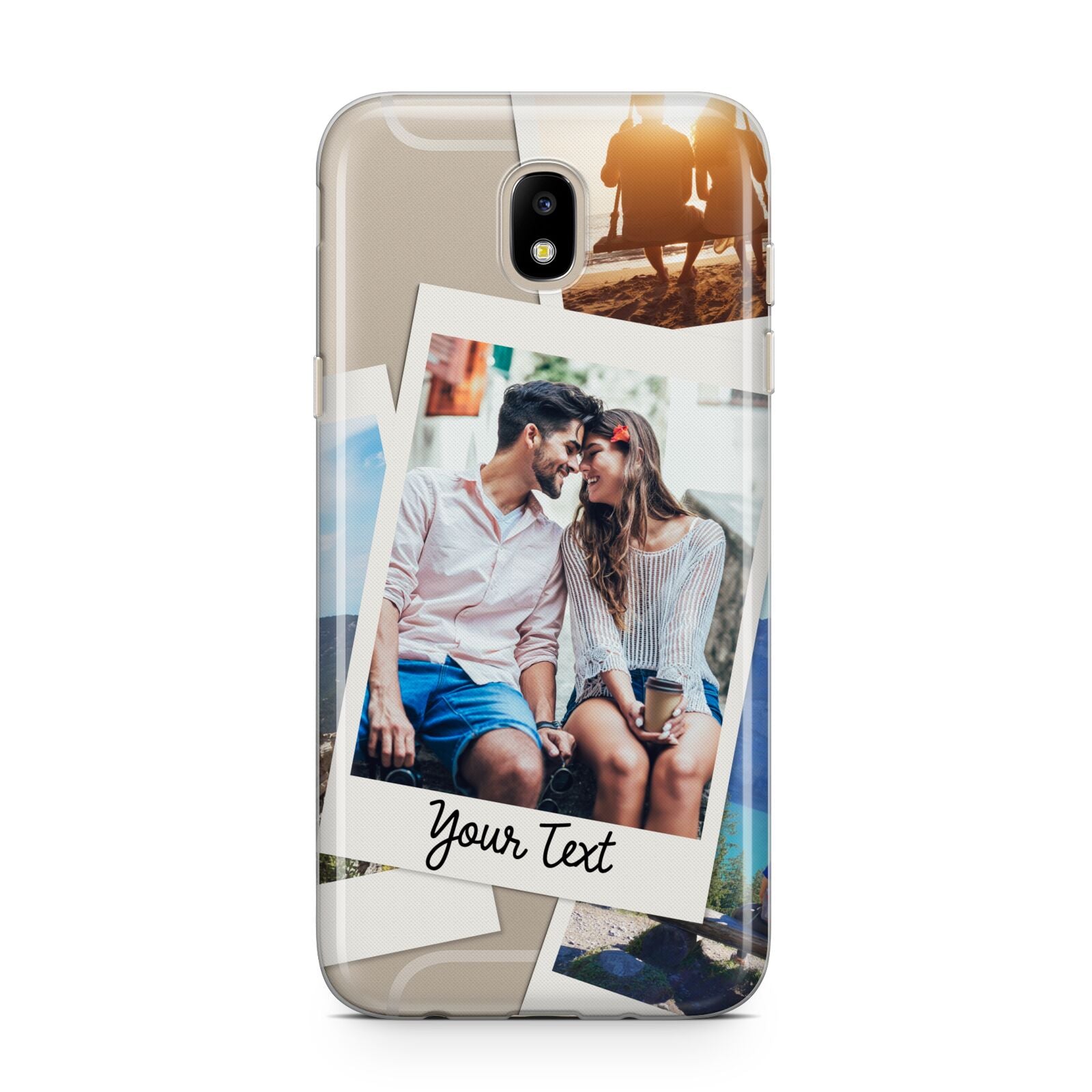 Personalised Multi Photo White Border Samsung J5 2017 Case