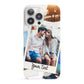 Personalised Multi Photo White Border iPhone 13 Pro Full Wrap 3D Snap Case