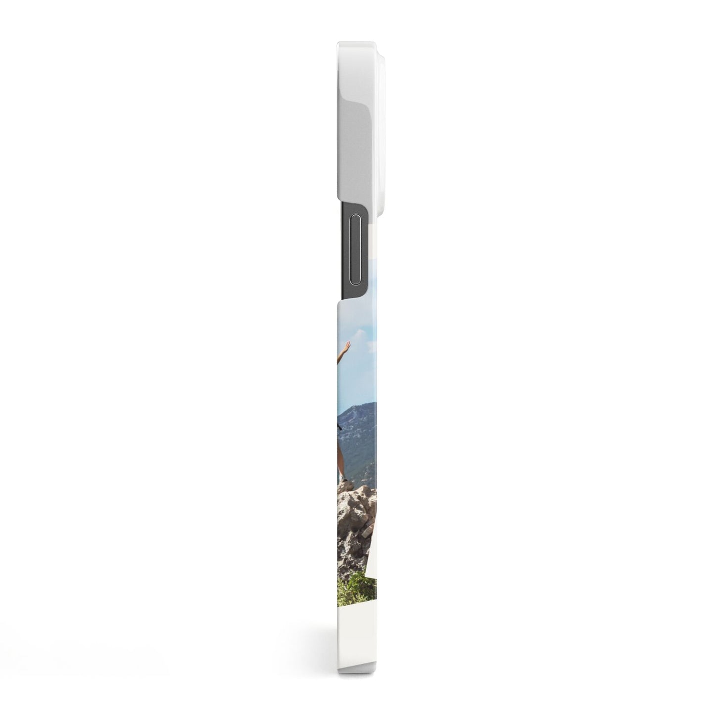 Personalised Multi Photo White Border iPhone 13 Pro Max Side Image 3D Snap Case