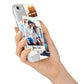 Personalised Multi Photo White Border iPhone 7 Bumper Case on Silver iPhone Alternative Image