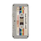 Personalised Multicoloured Mixtape Samsung Galaxy A5 2017 Case on gold phone
