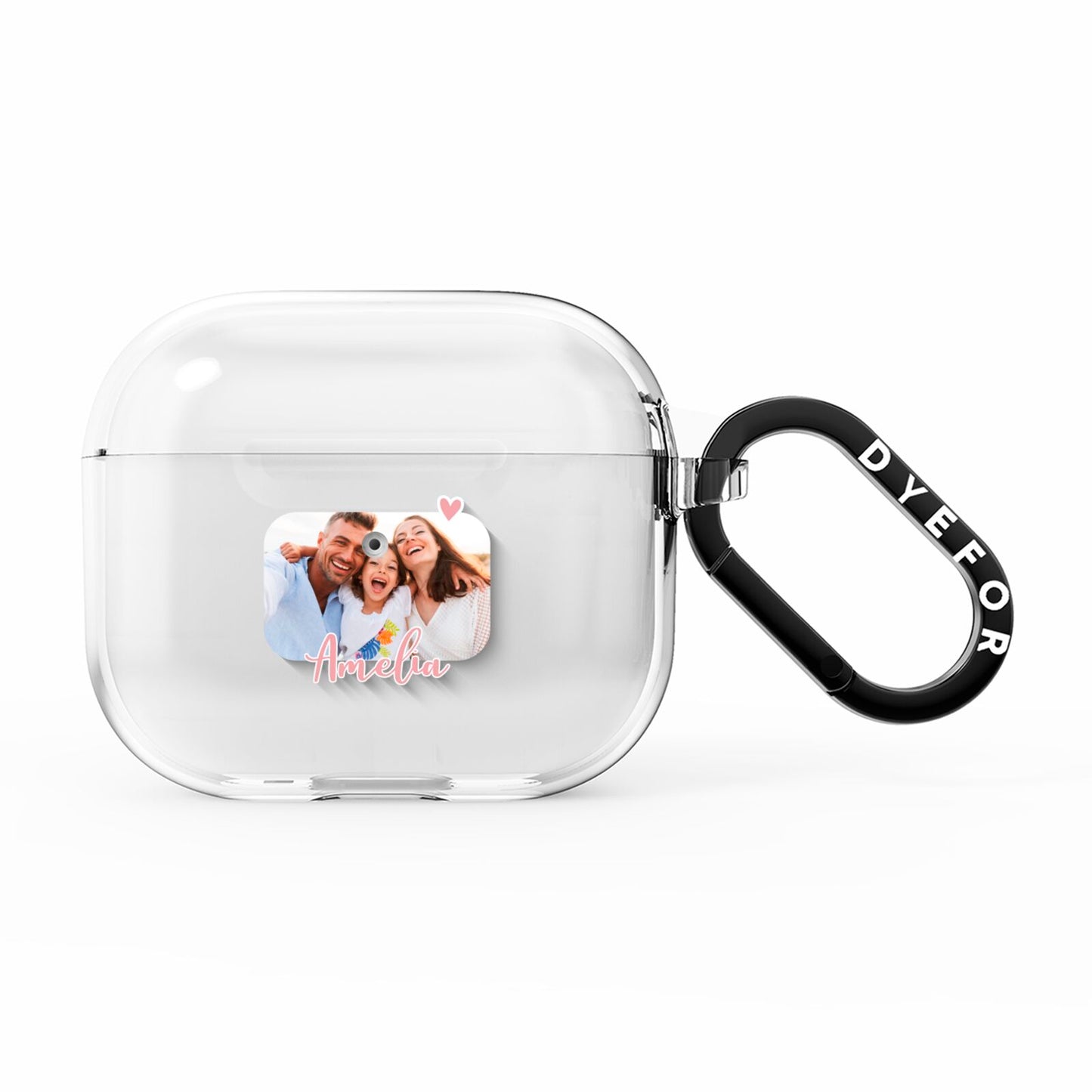 Personalised Mummy Photo AirPods Clear Case 3rd Gen