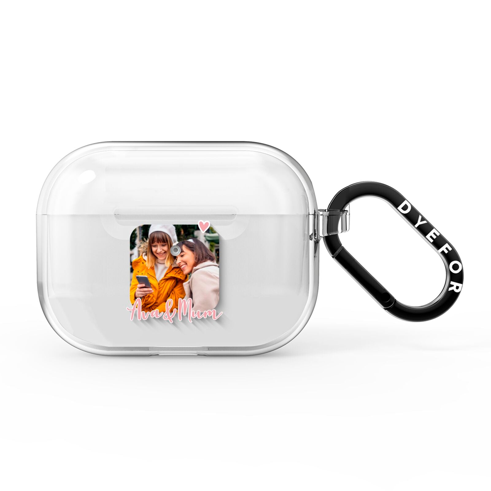 Personalised Mummy Photo Upload AirPods Pro Clear Case