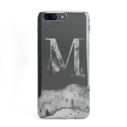Personalised Mystical Monogram Clear OnePlus Case