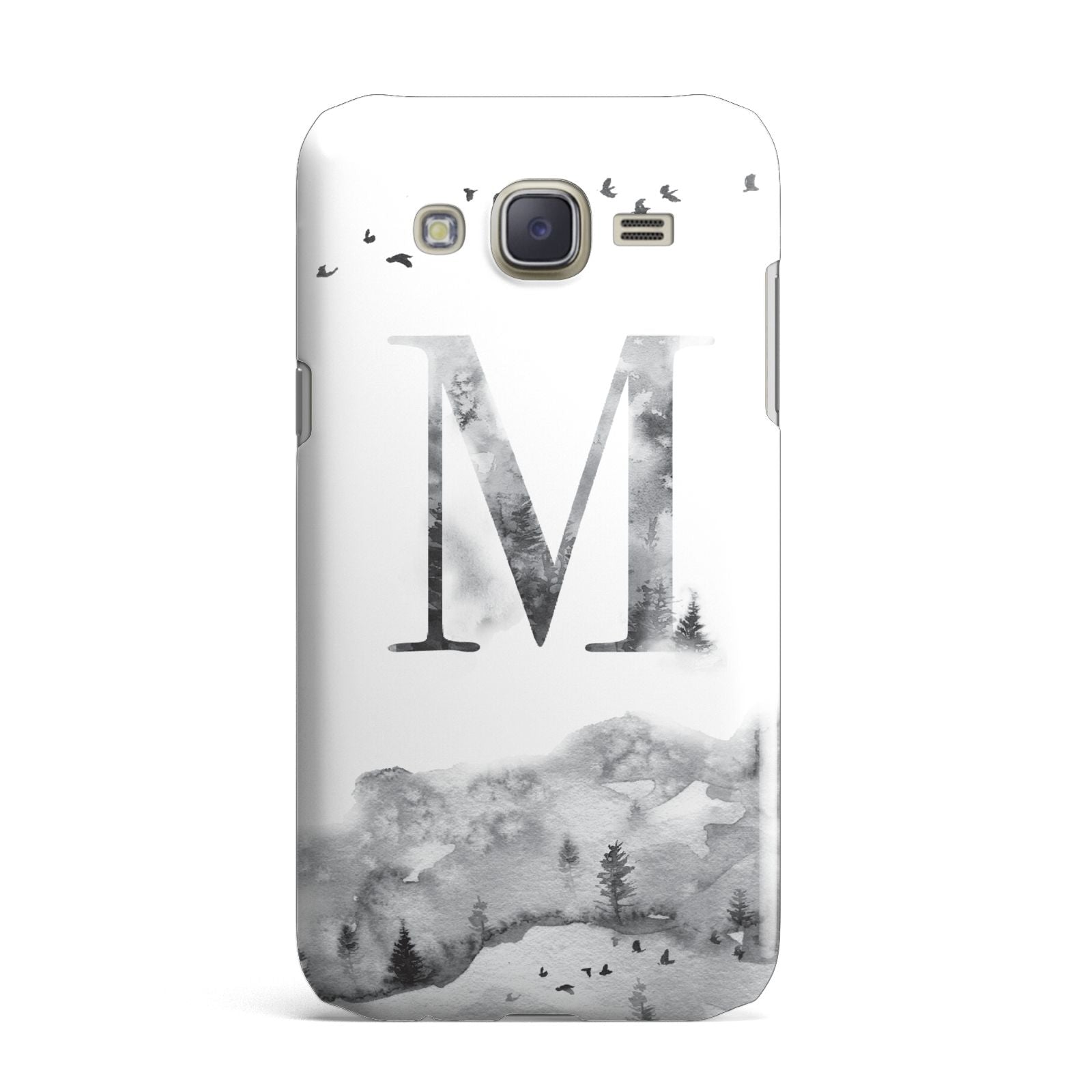 Personalised Mystical Monogram Clear Samsung Galaxy J7 Case