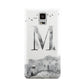 Personalised Mystical Monogram Clear Samsung Galaxy Note 4 Case