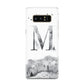 Personalised Mystical Monogram Clear Samsung Galaxy Note 8 Case