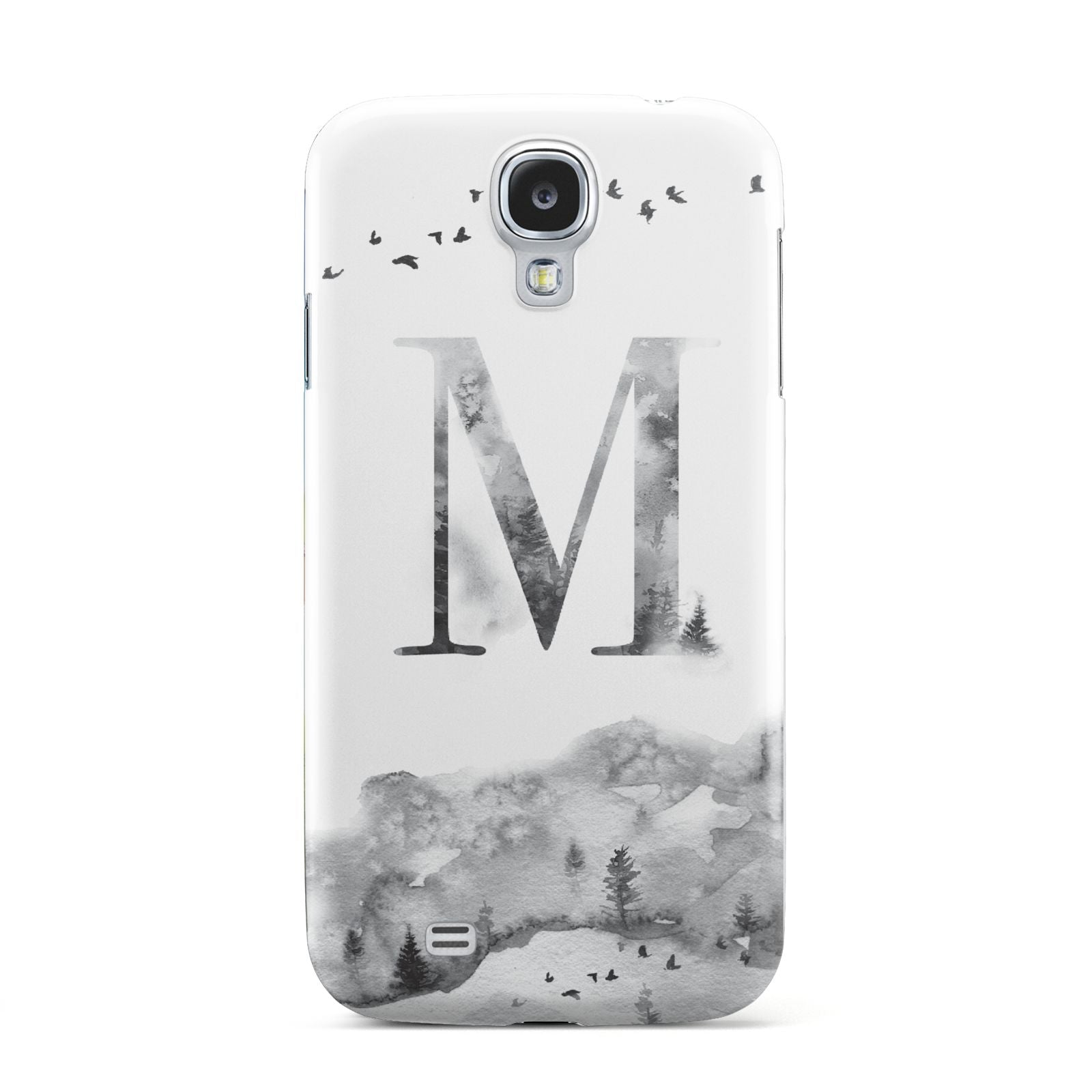Personalised Mystical Monogram Clear Samsung Galaxy S4 Case