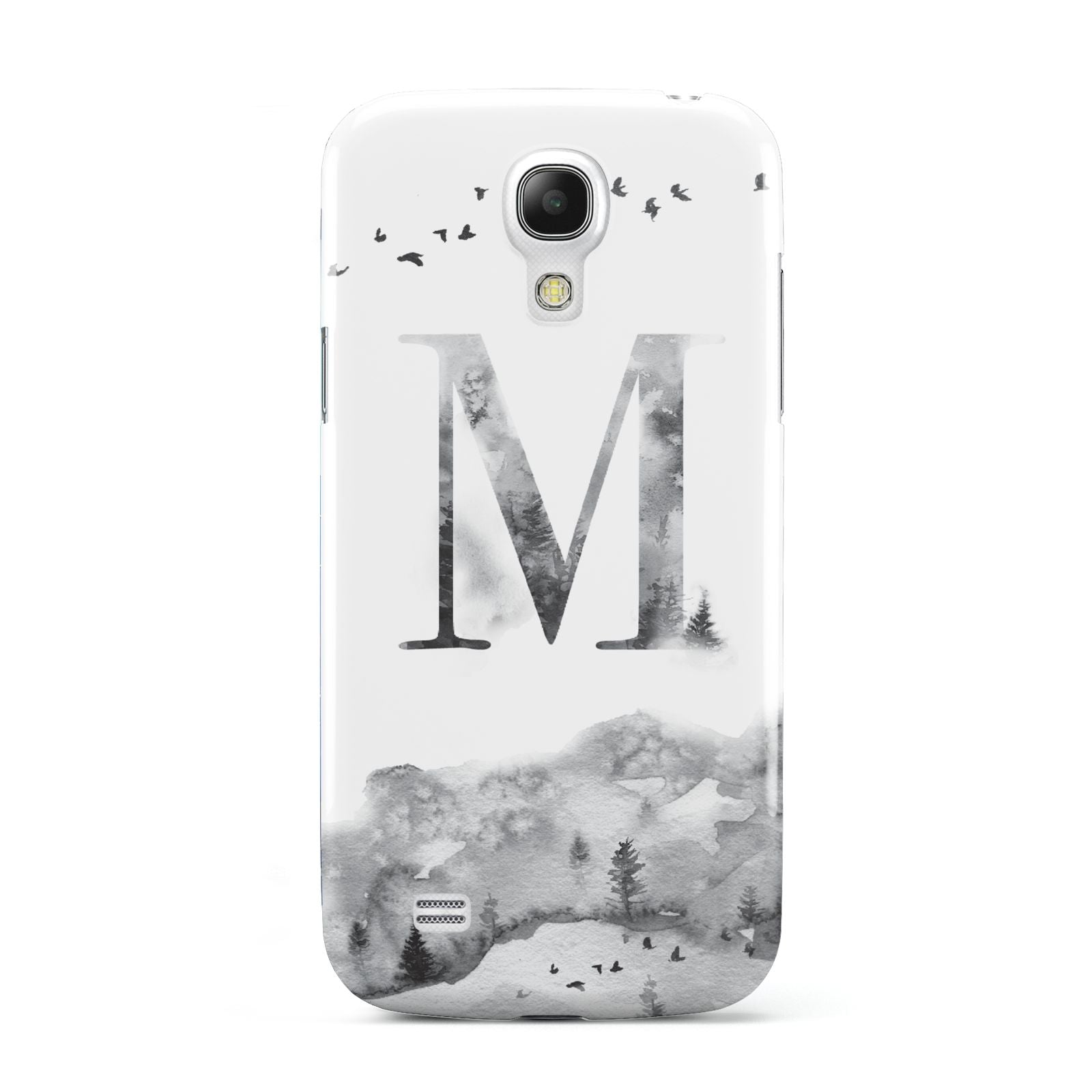 Personalised Mystical Monogram Clear Samsung Galaxy S4 Mini Case