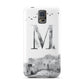 Personalised Mystical Monogram Clear Samsung Galaxy S5 Case