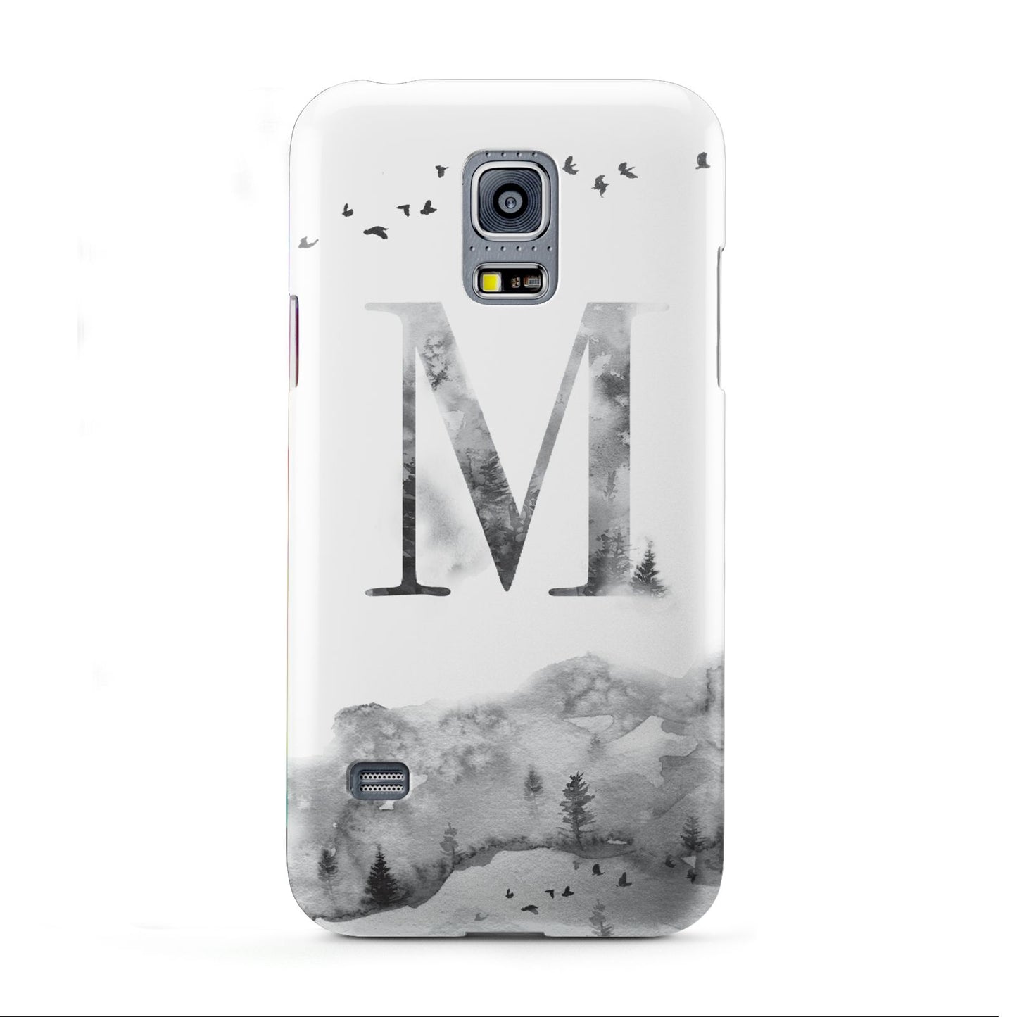 Personalised Mystical Monogram Clear Samsung Galaxy S5 Mini Case