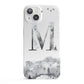 Personalised Mystical Monogram Clear iPhone 13 Full Wrap 3D Snap Case