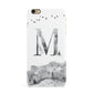 Personalised Mystical Monogram Clear iPhone 6 Plus 3D Snap Case on Gold Phone