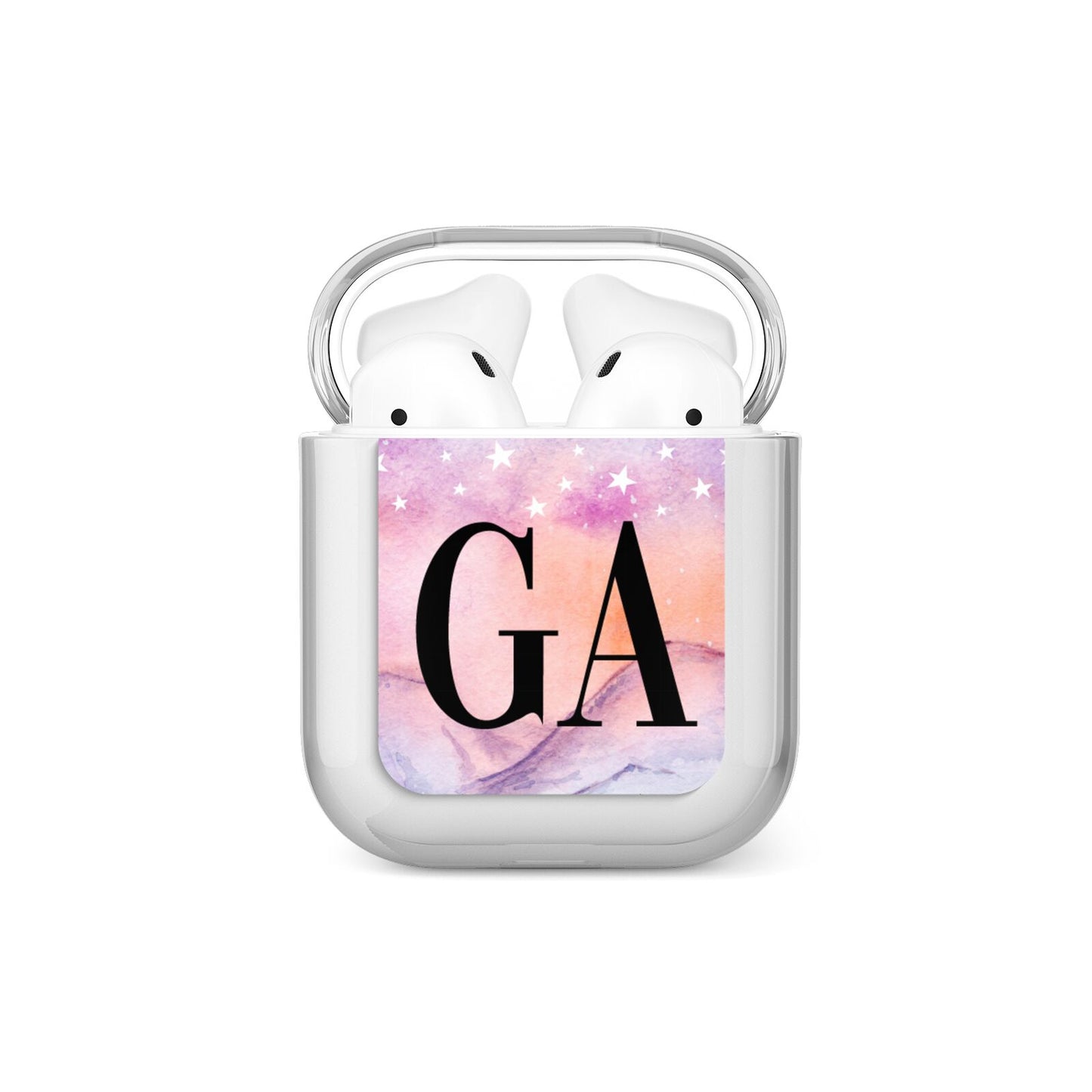 Personalised Mystical Sky AirPods Case