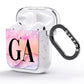 Personalised Mystical Sky AirPods Glitter Case Side Image
