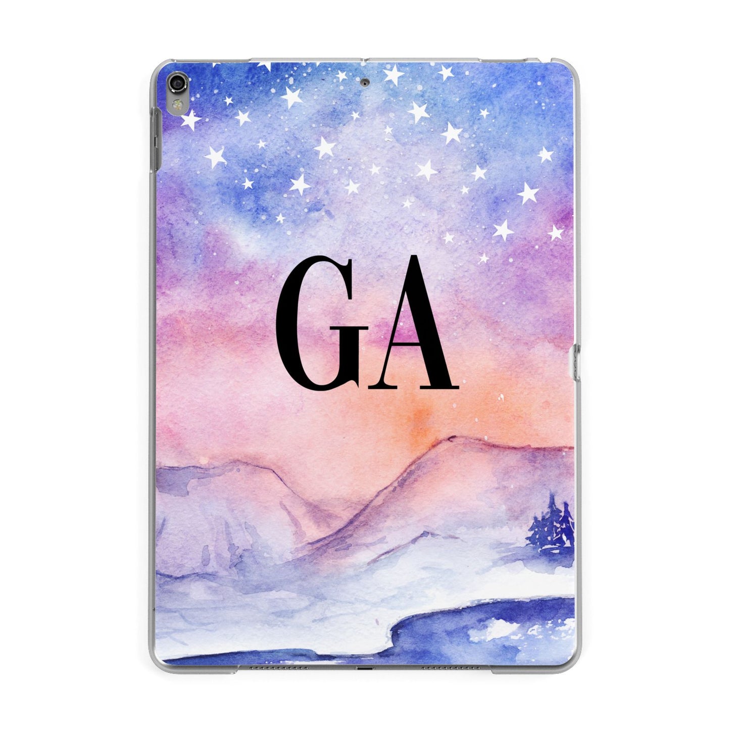Personalised Mystical Sky Apple iPad Grey Case