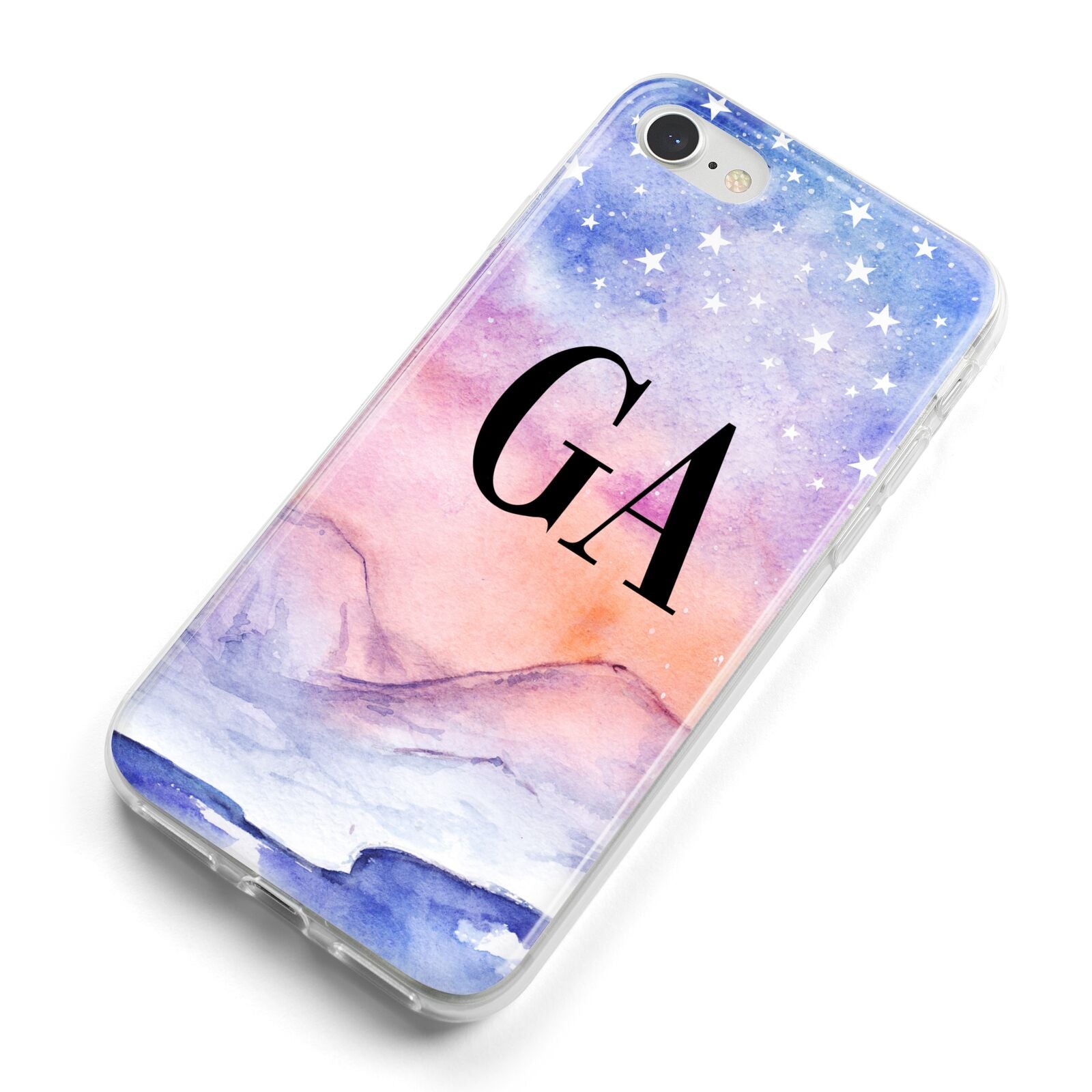 Personalised Mystical Sky iPhone 8 Bumper Case on Silver iPhone Alternative Image