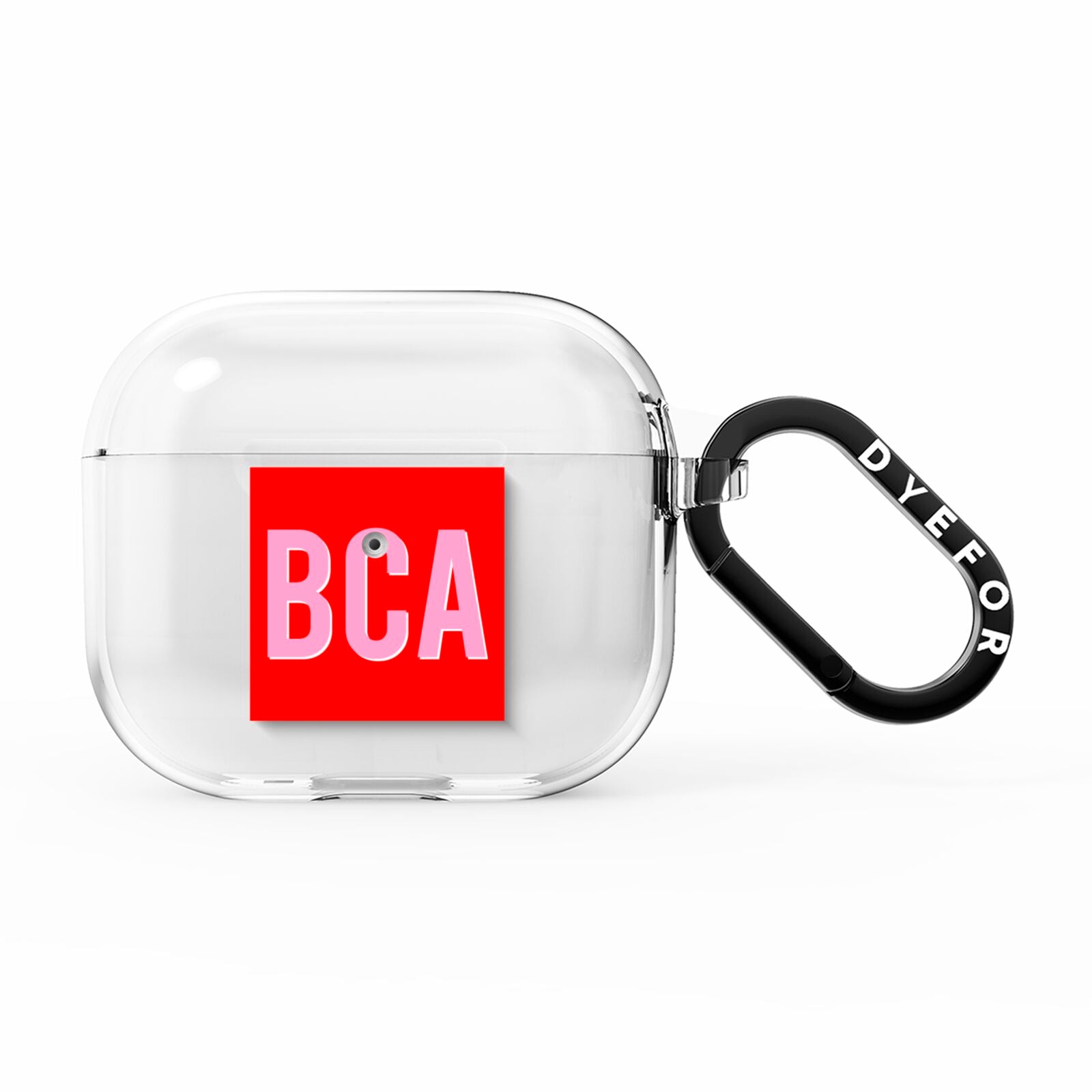 Personalised Name AirPods Clear Case 3rd Gen