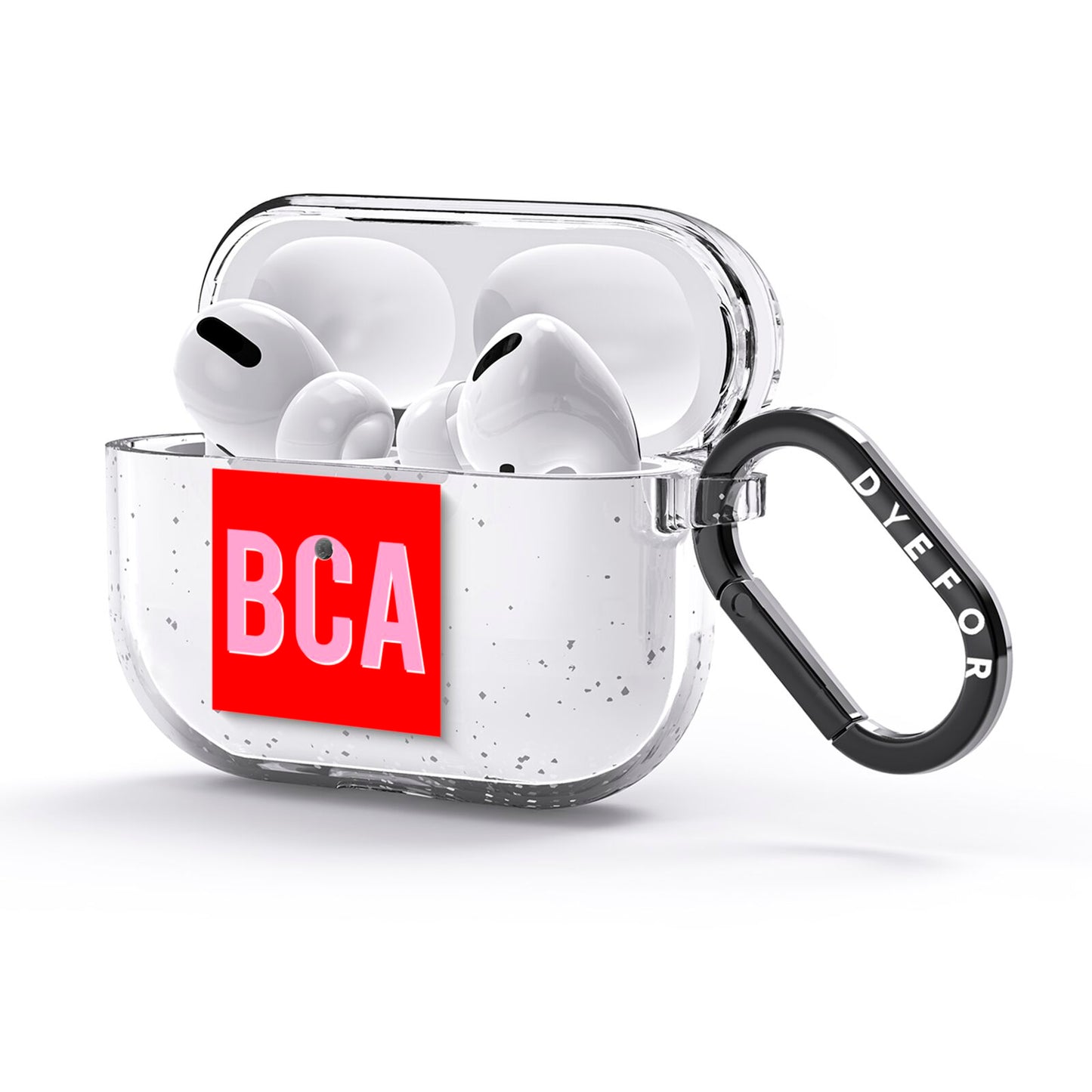 Personalised Name AirPods Glitter Case 3rd Gen Side Image
