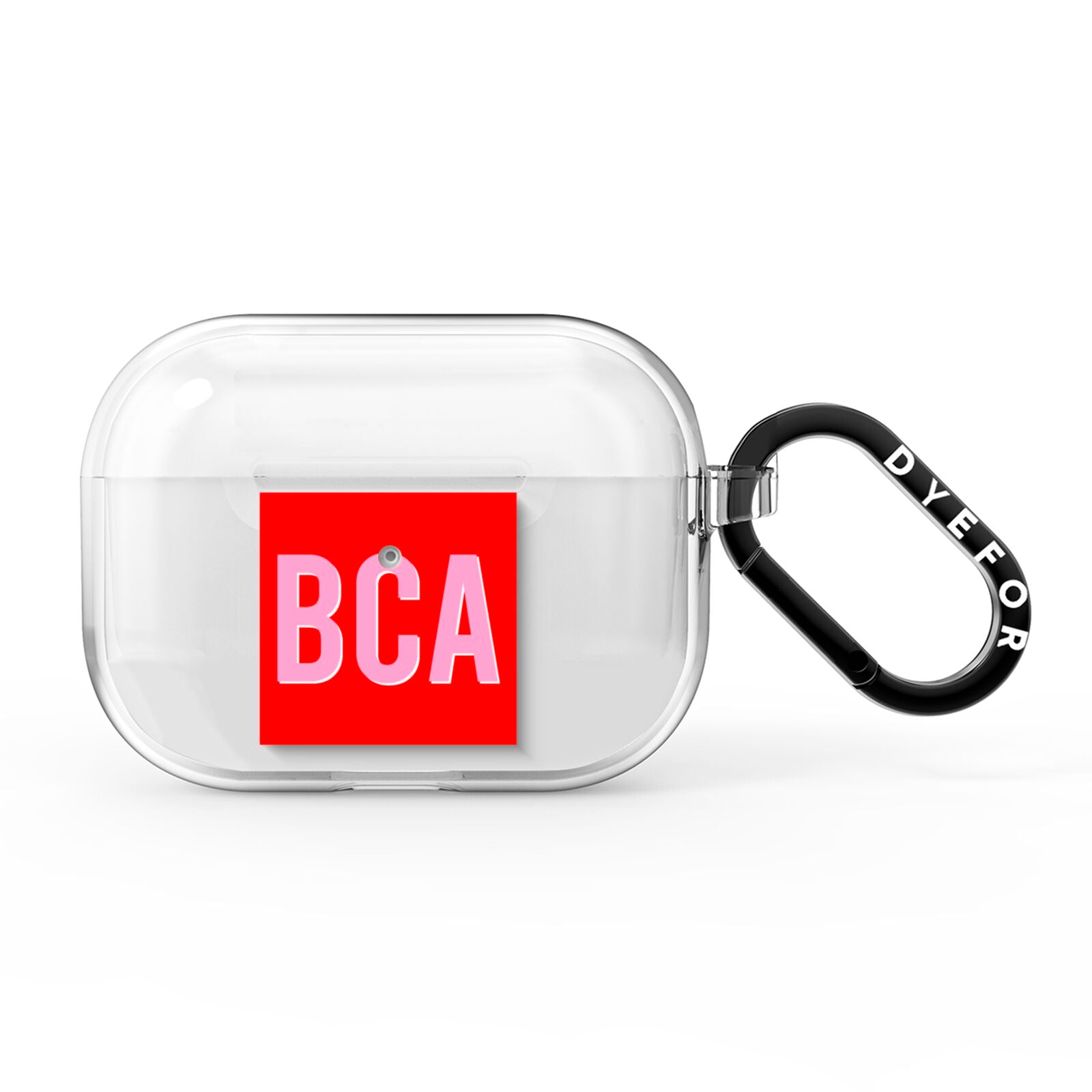 Personalised Name AirPods Pro Clear Case