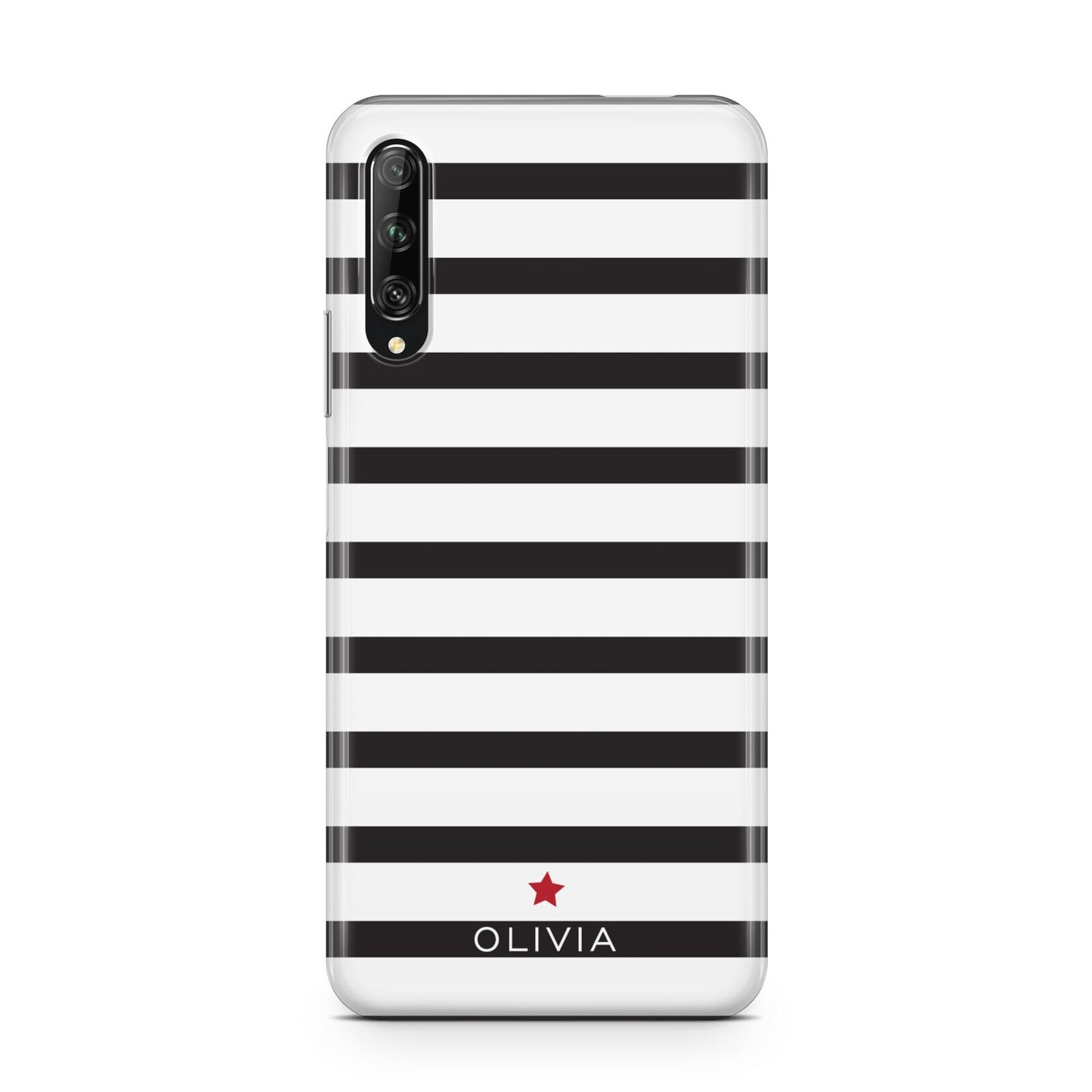 Personalised Name Black White Huawei P Smart Pro 2019