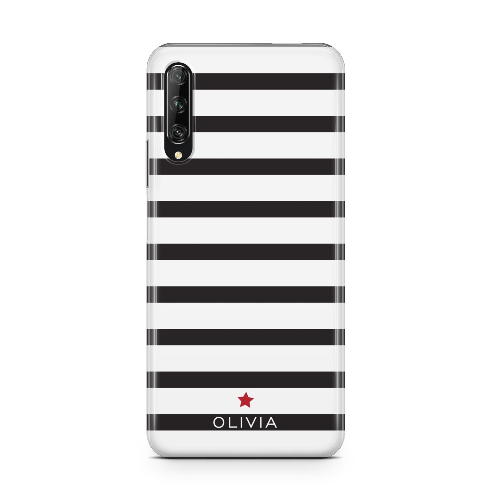 Personalised Name Black White Huawei P Smart Pro 2019