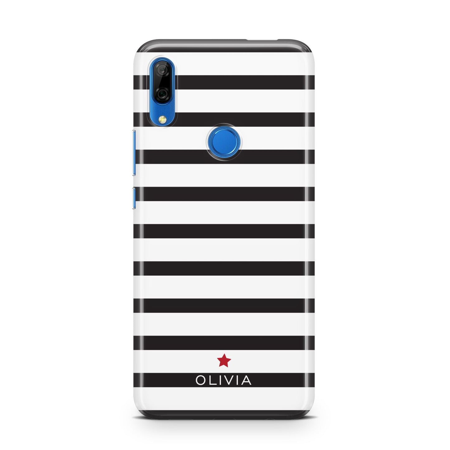 Personalised Name Black White Huawei P Smart Z