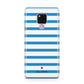 Personalised Name Blue White Huawei Mate 20X Phone Case