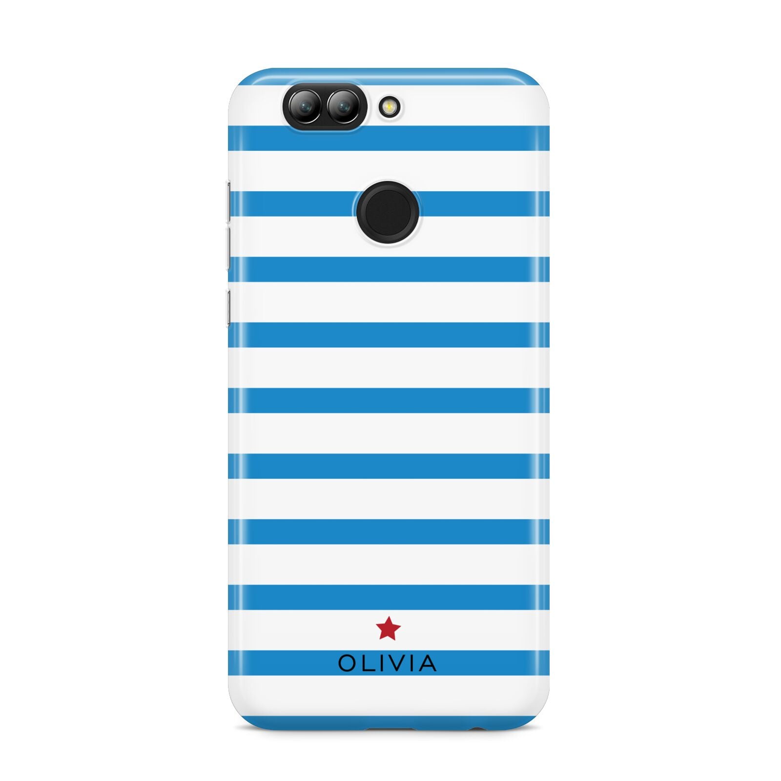 Personalised Name Blue White Huawei Nova 2s Phone Case