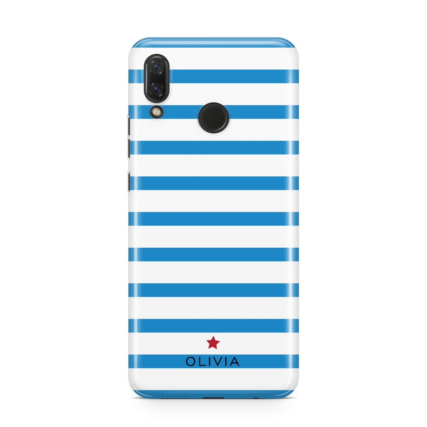 Personalised Name Blue White Huawei Nova 3 Phone Case