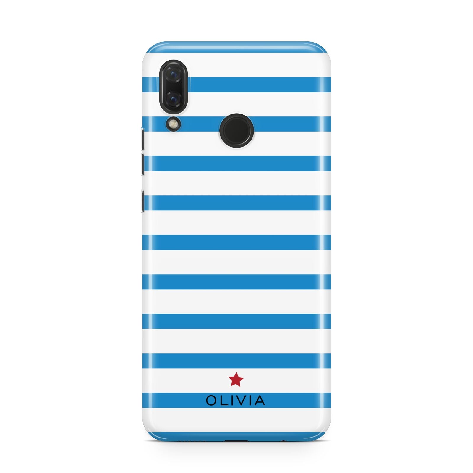 Personalised Name Blue White Huawei Nova 3 Phone Case