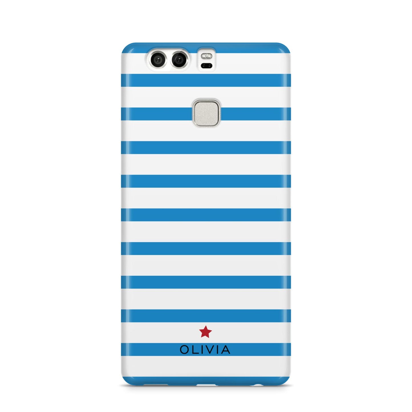 Personalised Name Blue White Huawei P9 Case