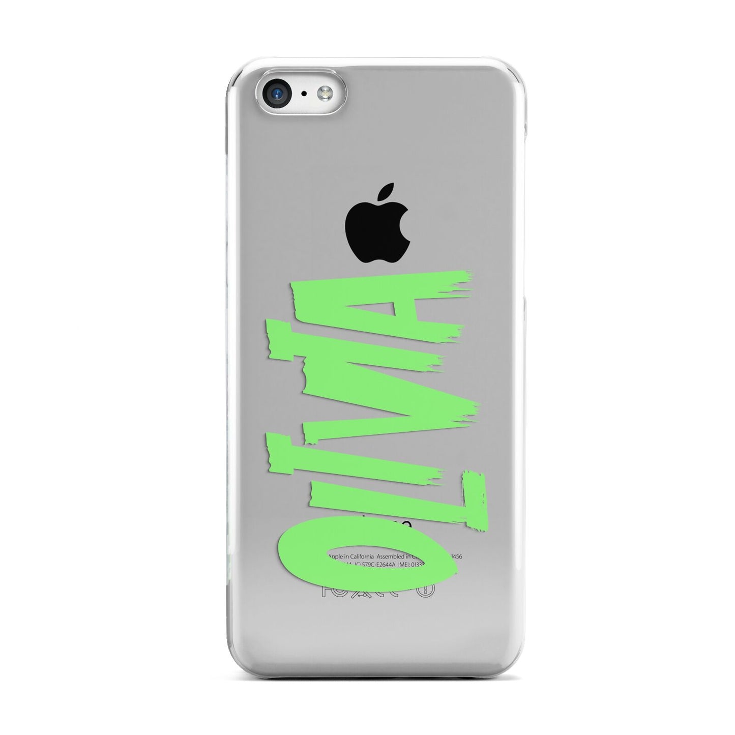 Personalised Name Green Spooky Apple iPhone 5c Case