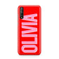 Personalised Name Huawei Enjoy 10s Phone Case