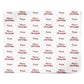 Personalised Name Merry Christmas Personalised Wrapping Paper Alternative