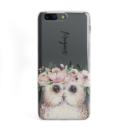Personalised Name Owl OnePlus Case